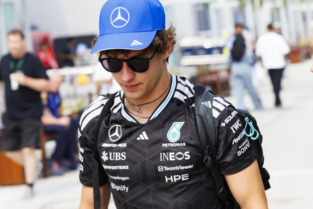 4th October 2026; Sepang IC, Kuala Lumpur, Malaysia; Formula 1, Bahrain Grand Prix, Race Day; Kimi Antonelli (12) of Italy and Mercedes-AMG PETRONAS Formula One Team StephenxBlackberry