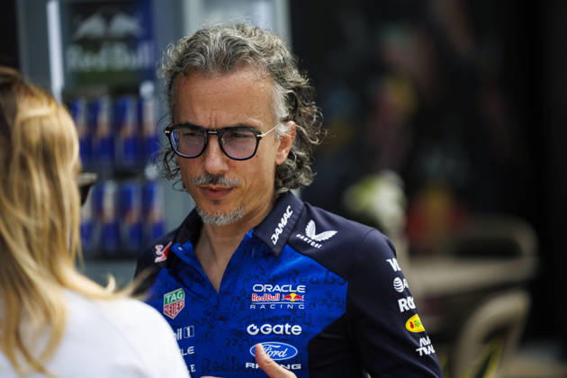 4th October 2026; Sepang IC, Kuala Lumpur, Malaysia; Formula 1, Bahrain Grand Prix, Race Day; Laurent Mekies, Team Principal, Oracle Red Bull Racing StephenxBlackberry