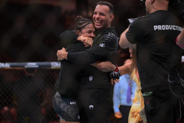 October 3, 2026, Salt Lake City, Utah, USA: NATALIA SILVA defeated WANG CONG by unanimous decision (48-47, 48-47, 49-46) during UFC 332 at the Delta Arena in Salt Lake City. Salt Lake City USA - ZUMAo117 20261003_zsp_o117_197 Copyright: xMikaelxOnax