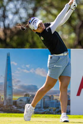 October 3, 2026, Honolulu, Hawaii, USA: JEENO THITIKUL tees off at the 8th tee box during Round 3 of the 2026 Lotte Championship at Hoakalei Country Club, Ewa Beach, Hawaii, USA. 2026 Lotte Championship Presented By Hoakalei - ZUMAm310 20261003_zsp_m310_043 Copyright: xElliotxMilesx