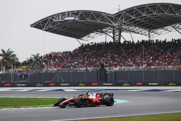 F1 - BAHRAIN GRAND PRIX IN MALAYSIA 2026 44 HAMILTON Lewis (gbr), Scuderia Ferrari SF-26, action during the 2026 Formula 1 Bahrain Grand Prix in Malaysia, 16th round of the 2026 Formula One World Championship, WM, Weltmeisterschaft from October 2 to 4, 2026 on the Sepang International Circuit, in Sepang, Malaysia - SepangMalaysia Copyright: xANTONINxVINCENTx