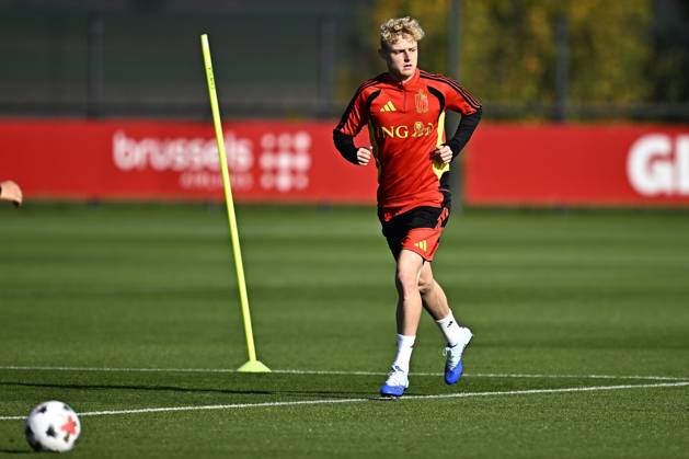 France v Belgium - UEFA Nations League 2026 Media Activities 04 10 2026 TUBIZE, BELGIUM - OCTOBER 04 : Seys Joaquin defender of Belgium pictured during a training session ahead of the UEFA Nations League tournament league phase matchday 4 group A1 match between France and Belgium on October 4, 2026 in Tubize, Belgium, 04 10 2026 Tubize Belgium Copyright: xTomasxSiskx