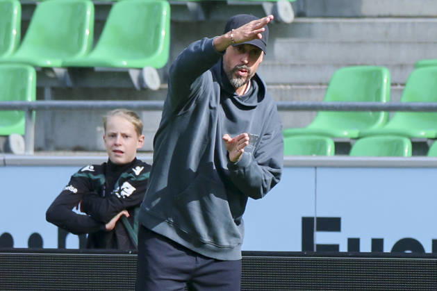 Hannover 96 coach Sandro Wagner gestures during the friendly match between Hannover 96 and SC Verl, Heinz von Heiden Arena on October 3, 2026, in Hannover, Germany. Photo by Marco Steinbrenner, DeFodi Images. Coach Sandro Wagner of Hannover 96 gestures during the friendly match between Hannover 96 and SC Verl at Heinz von Heiden Arena on October 3, 2026 in Hannover, Germany. Photo by Marco Steinbrenner, DeFodi Images. Photo by Marco Steinbrenner, DeFodi Images.