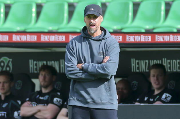 Hannover 96 coach Sandro Wagner watches during the friendly match between Hannover 96 and SC Verl, Heinz von Heiden Arena on October 3, 2026, in Hannover, Germany. Photo by Marco Steinbrenner, DeFodi Images. Coach Sandro Wagner of Hannover 96 looks on during the friendly match between Hannover 96 and SC Verl at Heinz von Heiden Arena on October 3, 2026 in Hannover, Germany. Photo by Marco Steinbrenner, DeFodi Images. Photo by Marco Steinbrenner, DeFodi Images