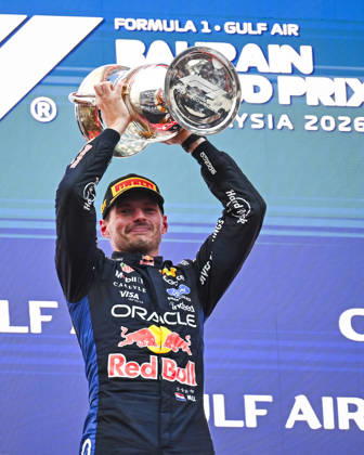 F1 - BAHRAIN GRAND PRIX IN MALAYSIA 2026 Podium, VERSTAPPEN Max (nld), Red Bull Racing Ford RB22, portrait during the 2026 Formula 1 Bahrain Grand Prix in Malaysia, 16th round of the 2026 Formula One World Championship, WM, Weltmeisterschaft from October 2 to 4, 2026 on the Sepang International Circuit, in Sepang, Malaysia - SepangMalaysia Copyright: xDPPIx