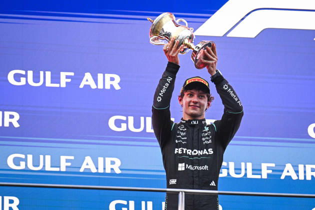 F1 - BAHRAIN GRAND PRIX IN MALAYSIA 2026 Podium, KIMI ANTONELLI Andrea (ita), Mercedes AMG F1 Team W16, portrait during the 2026 Formula 1 Bahrain Grand Prix in Malaysia, 16th round of the 2026 Formula One World Championship, WM, Weltmeisterschaft from October 2 to 4, 2026 on the Sepang International Circuit, in Sepang, Malaysia - SepangMalaysia Copyright: xDPPIx