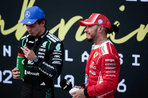 F1 - BAHRAIN GRAND PRIX IN MALAYSIA 2026 HAMILTON Lewis (gbr), Scuderia Ferrari SF-26, portrait during the 2026 Formula 1 Bahrain Grand Prix in Malaysia, 16th round of the 2026 Formula One World Championship, WM, Weltmeisterschaft from October 2 to 4, 2026 on the Sepang International Circuit, in Sepang, Malaysia - SepangMalaysia Copyright: xEricxAlonsox