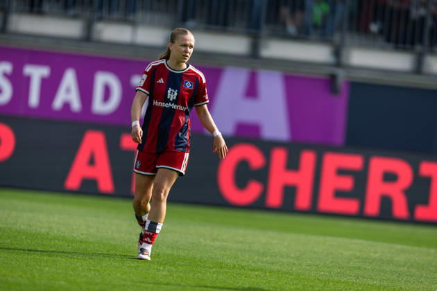 Soccer I Women s I 2026–2027 Season I Bundesliga I VfL Wolfsburg vs. Hamburger SV I October 4, 2026 Annaleen Böhler 6, Hamburger SV Cutout, Close-up, Portrait, Single Photo, Single Image, Body Wolfsburg AOK Stadium Lower Saxony Germany Copyright: xLobeca CedricxSiefkerx