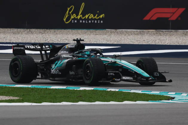 F1 Bahrain Grand Prix In Malaysia SEPANG, MALAYSIA - OCTOBER 4: George Russell of Mercedes during the Formula 1 Bahrain Grand Prix at Sepang International Circuit in Sepang, Malaysia on October 4, 2026. Jakub Porzycki Anadolu Sepang Malaysia. Editorial use only. Please get in touch for any other usage. Copyright: x2026xAnadoluxJakubxPorzyckix