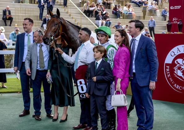 HORSE RACING 2026: Qatar Prix De Lâ€⠢Arc De Triomphe Day Longchamp OCT 04 October 4, 2026, Paris, USA: Green Empress (8) ridden by Christophe Soumillon wins the Qatar Prix Marcel Boussac (Group 1) during Qatar Prix de lâ€⠢arc de Triomphe day at Longchamp Racecourse in Paris, France on October 4, 2026. Sandra Scherning Eclipse Sportswire CSM(Credit Image:  Sandra Scherning Cal Media) Paris USA EDITORIAL USE ONLY Copyright: xx ZUMA-20261004_faf_cs17_037.jpg SandraxScherningx csmphotothree530667