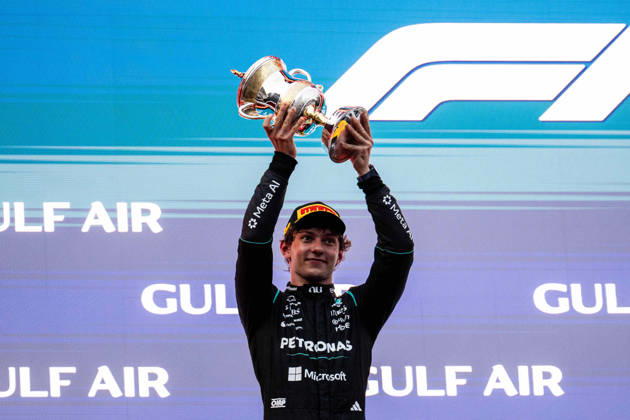 F1 - BAHRAIN GRAND PRIX IN MALAYSIA 2026 podium KIMI ANTONELLI Andrea (ita), Mercedes AMG F1 Team W17, portrait during the 2026 Formula 1 Bahrain Grand Prix in Malaysia, 16th round of the 2026 Formula One World Championship, WM, Weltmeisterschaft from October 2 to 4, 2026 on the Sepang International Circuit, in Sepang, Malaysia - SepangMalaysia Copyright: xALBERTOxVIMERCATIx