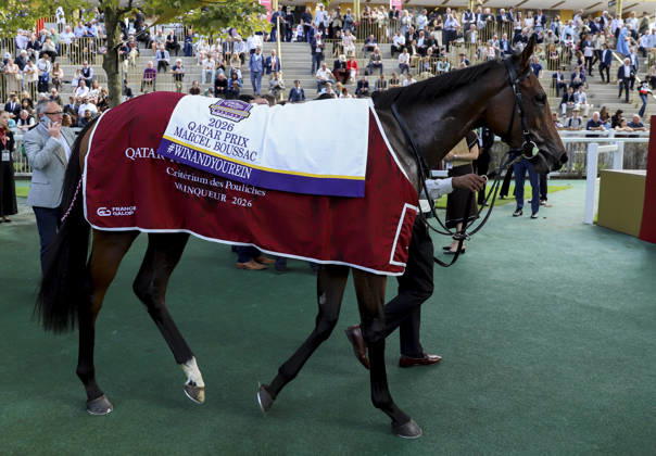 HORSE RACING 2026: Qatar Prix De LÃ¢â‚¬â ¢Arc De Triomphe Day Longchamp OCT 04 October 4, 2026, Paris, USA: Green Empress (8) ridden by Christophe Soumillon wins the Qatar Prix Marcel Boussac (Group 1) during Qatar Prix de lÃ¢â‚¬â ¢arc de Triomphe day at Longchamp Racecourse in Paris, France on October 4, 2026. Sandra Scherning Eclipse Sportswire CSM(Credit Image: Â Sandra Scherning Cal Media) Paris USA EDITORIAL USE ONLY Copyright: xx ZUMA-20261004_faf_cs17_039.jpg SandraxScherningx csmphotothree530684