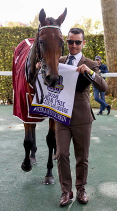 HORSE RACING 2026: Qatar Prix De LÃ¢â‚¬â ¢Arc De Triomphe Day Longchamp OCT 04 October 4, 2026, Paris, USA: Amusingly (GB) (10) ridden by Colin Keane wins the Qatar Prix Jean-luc Lagardere (Group 1) during Qatar Prix de lÃ¢â‚¬â ¢arc de Triomphe day at Longchamp Racecourse in Paris, France on October 4, 2026. Sandra Scherning Eclipse Sportswire CSM(Credit Image: Â Sandra Scherning Cal Media) Paris USA EDITORIAL USE ONLY Copyright: xx ZUMA-20261004_faf_cs17_050.jpg SandraxScherningx csmphotothree530707