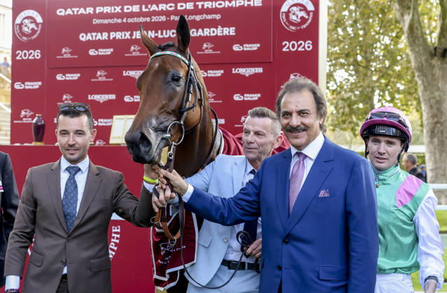 HORSE RACING 2026: Qatar Prix De LÃ¢â‚¬â ¢Arc De Triomphe Day Longchamp OCT 04 October 4, 2026, Paris, USA: Amusingly (GB) (10) ridden by Colin Keane wins the Qatar Prix Jean-luc Lagardere (Group 1) during Qatar Prix de lÃ¢â‚¬â ¢arc de Triomphe day at Longchamp Racecourse in Paris, France on October 4, 2026. Sandra Scherning Eclipse Sportswire CSM(Credit Image: Â Sandra Scherning Cal Media) Paris USA EDITORIAL USE ONLY Copyright: xx ZUMA-20261004_faf_cs17_049.jpg SandraxScherningx csmphotothree530708