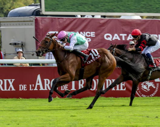 HORSE RACING 2026: Qatar Prix De LÃ¢â‚¬â ¢Arc De Triomphe Day Longchamp OCT 04 October 4, 2026, Paris, USA: Amusingly (GB) (10) ridden by Colin Keane wins the Qatar Prix Jean-luc Lagardere (Group 1) during Qatar Prix de lÃ¢â‚¬â ¢arc de Triomphe day at Longchamp Racecourse in Paris, France on October 4, 2026. Sandra Scherning Eclipse Sportswire CSM(Credit Image: Â Sandra Scherning Cal Media) Paris USA EDITORIAL USE ONLY Copyright: xx ZUMA-20261004_faf_cs17_045.jpg SandraxScherningx csmphotothree530712