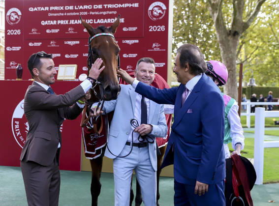 HORSE RACING 2026: Qatar Prix De LÃ¢â‚¬â ¢Arc De Triomphe Day Longchamp OCT 04 October 4, 2026, Paris, USA: Amusingly (GB) (10) ridden by Colin Keane wins the Qatar Prix Jean-luc Lagardere (Group 1) during Qatar Prix de lÃ¢â‚¬â ¢arc de Triomphe day at Longchamp Racecourse in Paris, France on October 4, 2026. Sandra Scherning Eclipse Sportswire CSM(Credit Image: Â Sandra Scherning Cal Media) Paris USA EDITORIAL USE ONLY Copyright: xx ZUMA-20261004_faf_cs17_042.jpg SandraxScherningx csmphotothree530715