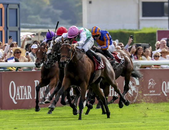 HORSE RACING 2026: Qatar Prix De LÃ¢â‚¬â ¢Arc De Triomphe Day Longchamp OCT 04 October 4, 2026, Paris, USA: Amusingly (GB) (10) ridden by Colin Keane wins the Qatar Prix Jean-luc Lagardere (Group 1) during Qatar Prix de lÃ¢â‚¬â ¢arc de Triomphe day at Longchamp Racecourse in Paris, France on October 4, 2026. Sandra Scherning Eclipse Sportswire CSM(Credit Image: Â Sandra Scherning Cal Media) Paris USA EDITORIAL USE ONLY Copyright: xx ZUMA-20261004_faf_cs17_052.jpg SandraxScherningx csmphotothree530717