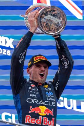 October 4, 2026, Kuala Lumpur, Malaysia: Max Verstappen (NLD) (Oracle Red Bull Racing) on the podium after the race of the Formula 1 Bahrain Grand Prix In Malaysia 2026 at the Sepang International Circuit. Kuala Lumpur Malaysia - ZUMAs197 20261004_aaa_s197_020 Copyright: xLucaxMartinix