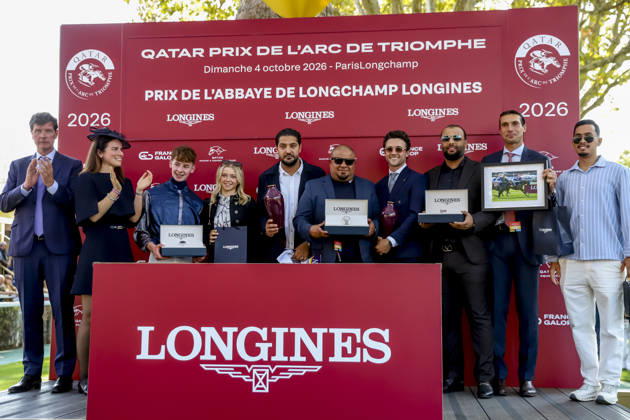 October 4, 2026, Paris, USA: Miss Yechance (9) ridden by Jack Nicholls wins the Prix De Lâ€⠢abbaye Longchamp Longines (Group 1) during Qatar Prix de lâ€⠢arc de Triomphe day at Longchamp Racecourse in Paris, France on October 4, 2026. Eclipse Sportswire CSM HORSE RACING 2026: Qatar Prix De Lâ€⠢Arc De Triomphe Day Longchamp OCT 04 - ZUMAcs17 20261004_faf_cs17_064 Copyright: xSandraxScherningx