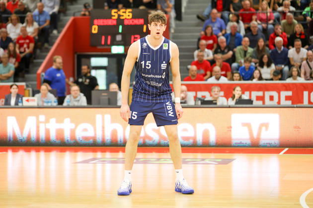 GER, GIESSEN 46ers vs. VfL SparkassenStars Bochum, Basketball, ProA, Matchday 3, 2026–2027 Season, April 10, 2026,Thomas Kamarad VfL SparkassenStars Bochum GER, GIESSEN 46ers vs. VfL SparkassenStars Bochum, Basketball, ProA, Matchday 3, 2026–2027 Season, April 10, 2026 GIESSEN 46ers Copyright: xEibner-Pressefoto JavadxMohammadpourx EP_JMR