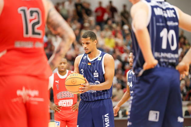 GER, GIESSEN 46ers vs. VfL SparkassenStars Bochum, Basketball, ProA, Matchday 3, 2026–2027 Season, April 10, 2026,Gabriel Kuku VfL SparkassenStars Bochum GER, GIESSEN 46ers vs. VfL SparkassenStars Bochum, Basketball, ProA, Matchday 3, 2026–2027 Season, April 10, 2026 GIESSEN 46ers Copyright: xEibner-Pressefoto JavadxMohammadpourx EP_JMR