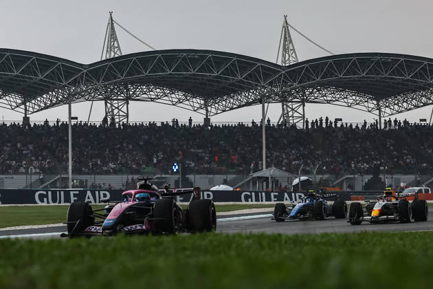 SEPANG, SGR - OCTOBER 04: Pierre Gasly of France and BWT Alpine F1 Team arrive on the grid before the start of the Formula 1 Gulf Air Bahrain Grand Prix on October 04, 2026 held at Sepang International Circuit in Sepang, Malaysia. (Photo by Hazrin Yeob Men Shah Icon Sportswire) AUTO: OCT 04 F1 Bahrain Grand Prix in Malaysia EDITORIAL USE ONLY Icon37826100412999