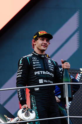 2026 Malaysian Grand Prix - Podium ANDREA KIMI ANTONELLI (ITA) of Mercedes-AMG PETRONAS Formula One Team PODIUM Driver’s Parade on Sunday during the 2026 Formula 1 Gulf Air Bahrain Grand Prix in Malaysia at Sepang International Circuit on October 4, 2026. Photo by Tan Jun Da ABACAPRESS.COM Kuala Lumpur Malaysia Copyright: xJunxDaxTan ABACAx