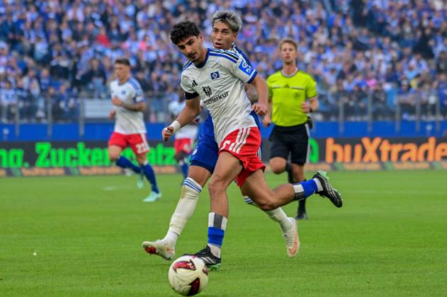 Martin Adeline HSV Maher Carrizo Copenhagen Germany, Hamburg, Volksparkstadion, soccer, Bundesliga 1, friendly, Hamburger SV FC Copenhagen