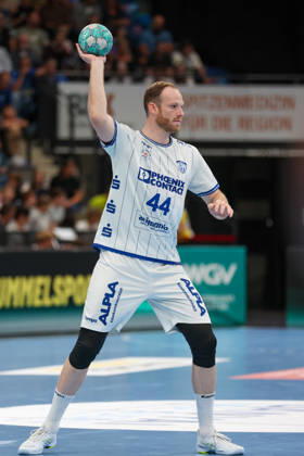 Lenny Rubin TBV Lemgo Lippe, 44 GER, TVB Stuttgart vs. TBV Lemgo Lippe, Handball, Opel Handball Bundesliga, Matchday 6, 2026–2027 Season, October 4, 2026 GER, TVB Stuttgart vs. TBV Lemgo Lippe, Handball, Opel Handball Bundesliga, Matchday 6, 2026–2027 season, October 4, 2026 Stuttgart Copyright: xEibner-Pressefoto SoerenxHerwegx EP_SHG