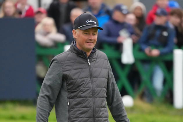RECORD DATE NOT STATED 4th October 2026; Old Course at St Andrews, Mount Melville, Scotland; DP World Tour Golf, Alfred Dunhill Links Championship, Final Day; Tom Chaplin on the 18th hole AlecxBrown