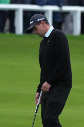 RECORD DATE NOT STATED 4th October 2026; Old Course at St Andrews, Mount Melville, Scotland; DP World Tour Golf, Alfred Dunhill Links Championship, Final Day; Casey Jarvis looks dejected AlecxBrown