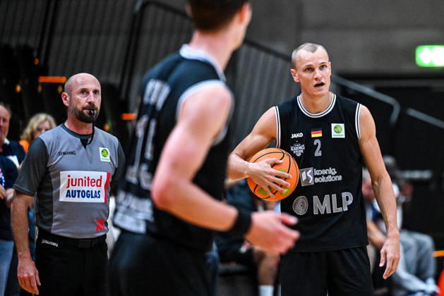 October 4, 2026, GER, Basketball, Men s, 2nd Division ProA, 2026–2027 Season, Matchday 3, OrangeAcademy vs. MHP Academics Heidelberg Niklas Würzner Heidelberg, 2 Neu Ulm Orange Campus Bavaria, Germany Copyright: xNordphotox xHafnerx