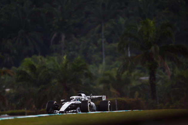 F1 - BAHRAIN GRAND PRIX IN MALAYSIA 2026 11 PEREZ Sergio (mex), Cadillac F1 Team MAC-26, action during the 2026 Formula 1 Bahrain Grand Prix in Malaysia, 16th round of the 2026 Formula One World Championship, WM, Weltmeisterschaft from October 2 to 4, 2026 on the Sepang International Circuit, in Sepang, Malaysia - SepangMalaysia Copyright: xANTONINxVINCENTx