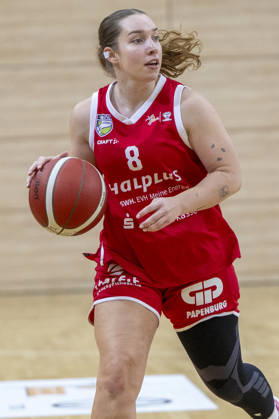 Toyota DBBL 2026–2027: HalFit Lions vs. TK Hannover, Halle an der Saale, Germany, October 4, 2026. Pictured: Anna Suckstorff, Halle an der Saale, swh Arena, Saxony-Anhalt, Germany