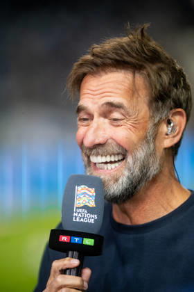 Jurgen Klopp seen during UEFA Nations League Division A game between National Teams of Greece and Germany (Jacek Prondzynski Ball Raw Images) Thessaloniki Greece, Thessaloniki Greece Copyright: xJacekxProndzynskix jacekprondzynski_greecegermany_2627_042