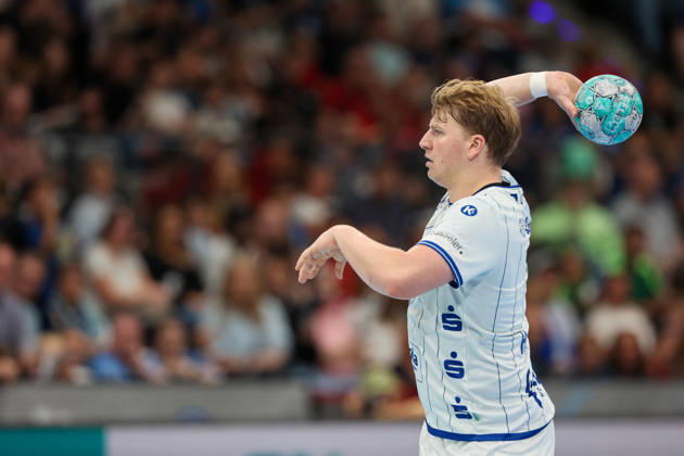 Lukas Hutecek, TBV Lemgo Lippe, 2 GER, TVB Stuttgart vs. TBV Lemgo Lippe, Handball, Opel Handball Bundesliga, Matchday 6, 2026–2027 Season, October 4, 2026, GER, TVB Stuttgart vs. TBV Lemgo Lippe, Handball, Opel Handball Bundesliga, Matchday 6, 2026–2027 season, October 4, 2026, Stuttgart Copyright: xEibner-Pressefoto SoerenxHerwegx EP_SHG