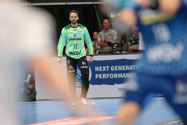 Mohamed El Tayar TVB Stuttgart, 12 GER, TVB Stuttgart vs. TBV Lemgo Lippe, Handball, Opel Handball Bundesliga, Matchday 6, 2026–2027 Season, October 4, 2026 GER, TVB Stuttgart vs. TBV Lemgo Lippe, Handball, Opel Handball Bundesliga, Matchday 6, 2026–2027 season, October 4, 2026 Stuttgart Copyright: xEibner-Pressefoto SoerenxHerwegx EP_SHG