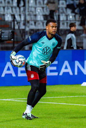 Nations League, Group A, Matchday 4, Greece vs. Germany at Toumba Stadium in Thessaloniki Finn Dahmen Germany Copyright: xBahhoxKarax
