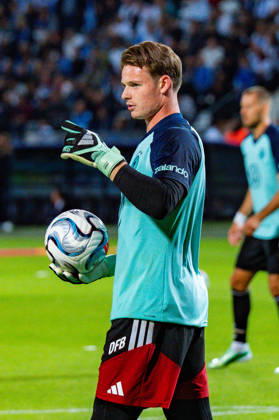 Nations League, Group A, Matchday 4, Greece vs. Germany at Toumba Stadium in Thessaloniki Jonas Urbig, Germany Copyright: xBahhoxKarax