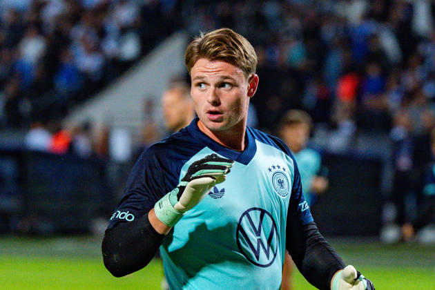 Nations League, Group A, Matchday 4, Greece vs. Germany at Toumba Stadium in Thessaloniki Jonas Urbig, Germany Copyright: xBahhoxKarax