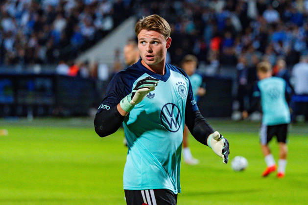 Nations League, Group A, Matchday 4, Greece vs. Germany at Toumba Stadium in Thessaloniki Jonas Urbig, Germany Copyright: xBahhoxKarax