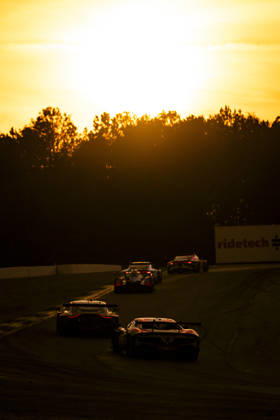 AUTO - IMSA - PETIT LE MANS 2026 23 KOCH Kenton (usa), MEGENNIS Robert (usa), TRIARSI Onofrio (usa), YE Yifei (chn), Triarsi Competizione, Ferrari 296 GT3 Evo, action during the 2026 Motul Petit Le Mans, 11th round of the 2026 IMSA WeatherTech SportsCar Championship, from October 1 to 3, 2026 on the Michelin Raceway Road Atlanta in Braselton, Georgia, United States of America - BraseltonUnited States Copyright: xFabrizioxBoldonix