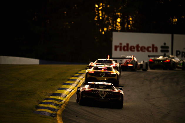 AUTO - IMSA - PETIT LE MANS 2026 21 FUOCO Antonio (ita), MANN Simon (gbr), WADOUX Lilou (fra), AF Corse, Ferrari 296 GT3 Evo, action during the 2026 Motul Petit Le Mans, 11th round of the 2026 IMSA WeatherTech SportsCar Championship, from October 1 to 3, 2026 on the Michelin Raceway Road Atlanta in Braselton, Georgia, United States of America - BraseltonUnited States  Copyright: xFabrizioxBoldonix