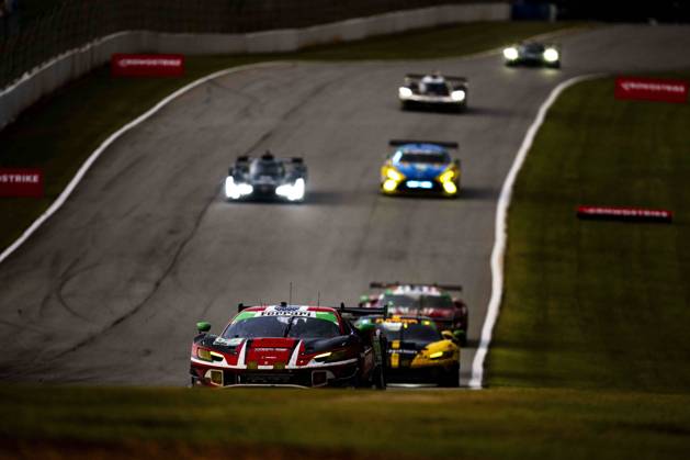 AUTO - IMSA - PETIT LE MANS 2026 23 KOCH Kenton (usa), MEGENNIS Robert (usa), TRIARSI Onofrio (usa), YE Yifei (chn), Triarsi Competizione, Ferrari 296 GT3 Evo, action during the 2026 Motul Petit Le Mans, 11th round of the 2026 IMSA WeatherTech SportsCar Championship, from October 1 to 3, 2026 on the Michelin Raceway Road Atlanta in Braselton, Georgia, United States of America - BraseltonUnited States  Copyright: xFabrizioxBoldonix