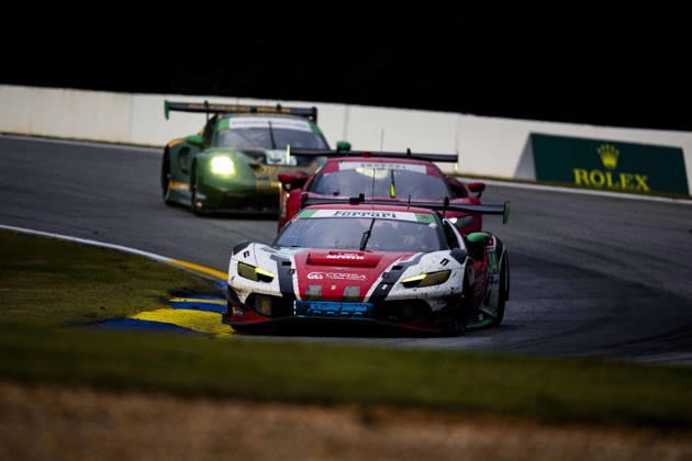 AUTO - IMSA - PETIT LE MANS 2026 34 COSTA Albert (esp), PATRESE Lorenzo (ita), UDELL Alec (usa), Conquest Racing, Ferrari 296 GT3 Evo, action during the 2026 Motul Petit Le Mans, 11th round of the 2026 IMSA WeatherTech SportsCar Championship, from October 1 to 3, 2026 on the Michelin Raceway Road Atlanta in Braselton, Georgia, United States of America - BraseltonUnited States Copyright: xFabrizioxBoldonix