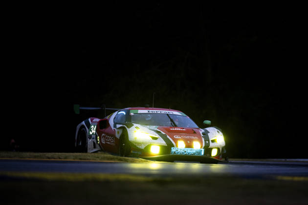 AUTO - IMSA - PETIT LE MANS 2026 34 COSTA Albert (esp), PATRESE Lorenzo (ita), UDELL Alec (usa), Conquest Racing, Ferrari 296 GT3 Evo, action during the 2026 Motul Petit Le Mans, 11th round of the 2026 IMSA WeatherTech SportsCar Championship, from October 1 to 3, 2026 on the Michelin Raceway Road Atlanta in Braselton, Georgia, United States of America - BraseltonUnited States Copyright: xFabrizioxBoldonix