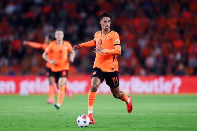 EINDHOVEN - Tijjani Reijnders of the Netherlands during the UEFA Nations League match between the Netherlands and Serbia at the Philips Stadium on October 4, 2026 in Eindhoven, the Netherlands. SONNY LENSEN ANP xVIxANPxSportx xxANPxIVx 571520628 originalFilename: 571520628
