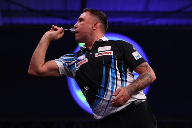 2026 BOYLE Sports World Grand Prix Wales Gerwyn Price during the 2026 Boyle Sports World Grand Prix Final at Mattioli Arena, Leicester, United Kingdom on 4 October 2026 Credit: Ryan Crockett Every Second Media Editorial use only. All images are copyright Every Second Media Limited. No images may be reproduced without prior permission. Copyright: xIMAGO EveryxSecondxMediax ESM-2198-0018 RyanxCrockettx xEveryxSecondxMediax