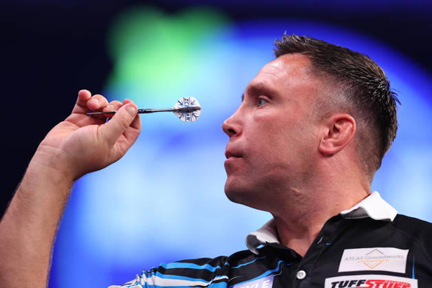 2026 BOYLE Sports World Grand Prix Wales Gerwyn Price during the 2026 Boyle Sports World Grand Prix Final at Mattioli Arena, Leicester, United Kingdom on 4 October 2026 Credit: Ryan Crockett Every Second Media Editorial use only. All images are copyright Every Second Media Limited. No images may be reproduced without prior permission. Copyright: xIMAGO EveryxSecondxMediax ESM-2198-0017 RyanxCrockettx xEveryxSecondxMediax