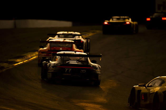 AUTO - IMSA - PETIT LE MANS 2026 77 KING Harry (gbr), PICARIELLO Alessio (bel), TANDY Nick (gbr), AO Racing, Porsche 911 GT3 R (992.2), action during the 2026 Motul Petit Le Mans, 11th round of the 2026 IMSA WeatherTech SportsCar Championship, from October 1 to 3, 2026 on the Michelin Raceway Road Atlanta in Braselton, Georgia, United States of America - BraseltonUnited States Copyright: xFabrizioxBoldonix